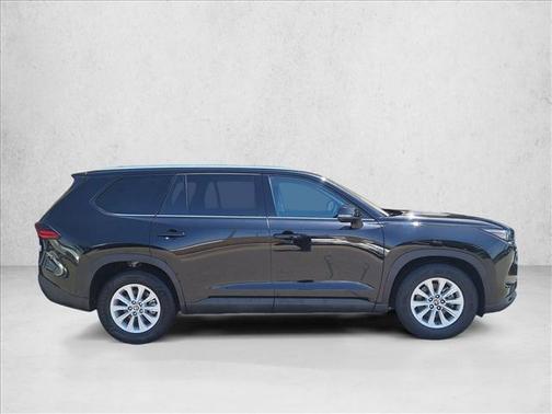 Midnight Black Metallic 2025 Toyota Grand Highlander XLE
