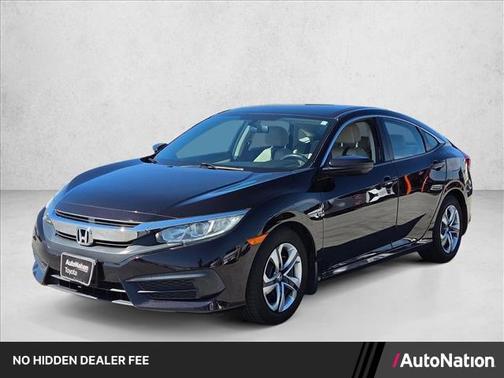 Crystal Black Pearl 2016 Honda Civic LX