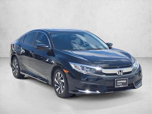 Crystal Black Pearl 2018 Honda Civic EX