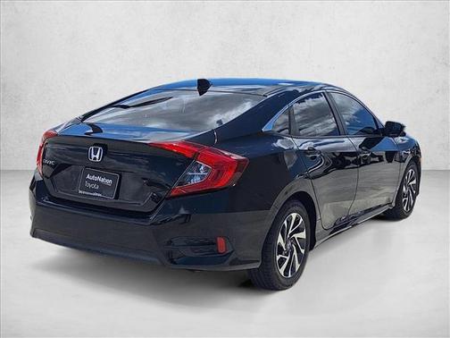 Crystal Black Pearl 2018 Honda Civic EX