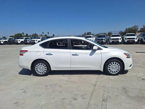 Aspen White 2013 Nissan Sentra S