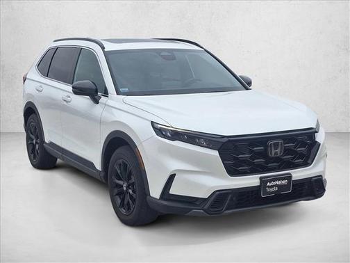 Platinum White Pea 2024 Honda CR-V Hybrid Sport AWD