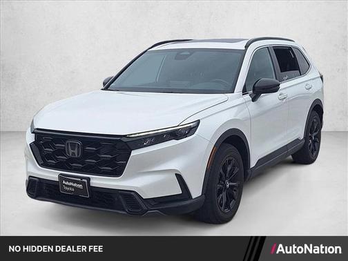 Platinum White Pea 2024 Honda CR-V Hybrid Sport AWD