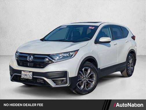 Platinum White Pearl 2022 Honda CR-V 2WD EX-L