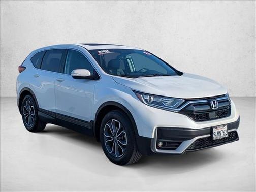 Platinum White Pearl 2022 Honda CR-V 2WD EX-L