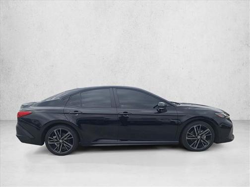 Midnight Black Metallic 2025 Toyota Camry XSE