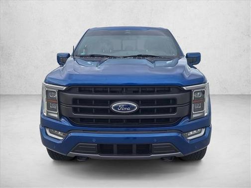 Atlas Blue Metallic 2022 Ford F-150 Lariat