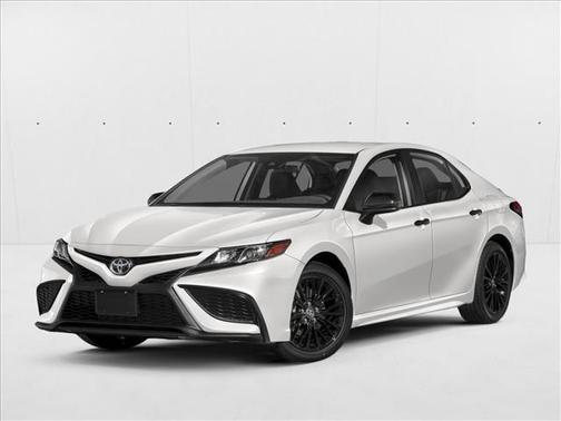 Midnight Black Metallic 2021 Toyota Camry SE