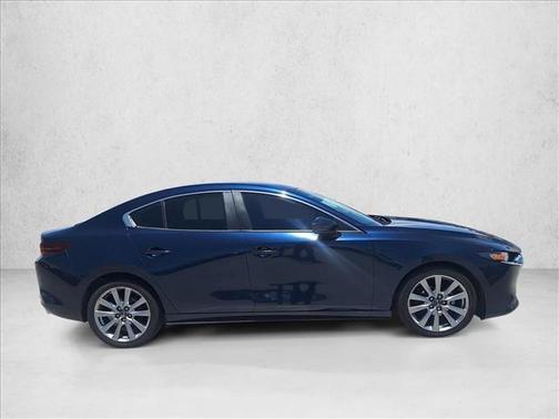 Deep Crystal Blue Mica 2021 Mazda Mazda3 FWD w/Select Package