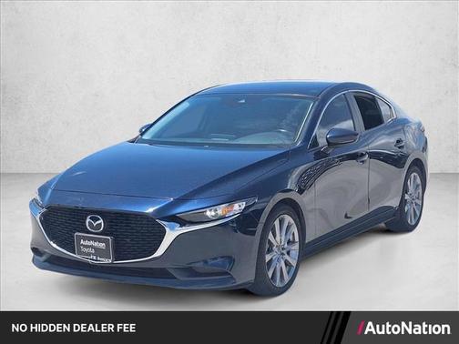 Deep Crystal Blue Mica 2021 Mazda Mazda3 FWD w/Select Package