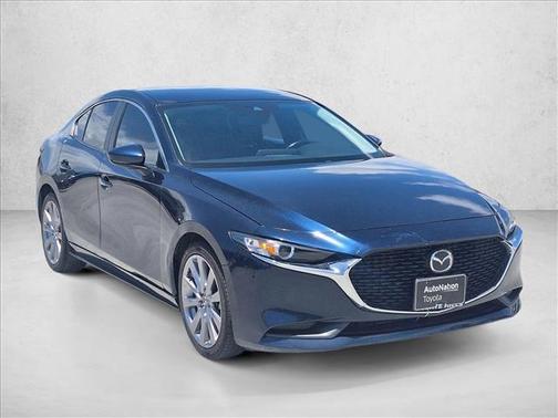 Deep Crystal Blue Mica 2021 Mazda Mazda3 FWD w/Select Package