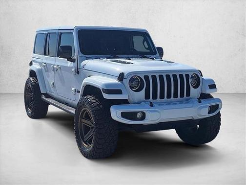 Bright White Clearcoat 2020 Jeep Wrangler Unlimited Freedom 4x4