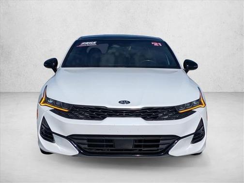 Glacial White Pearl 2021 Kia K5 GT-Line