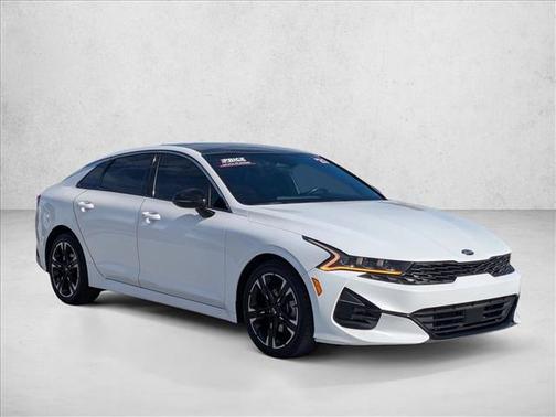 Glacial White Pearl 2021 Kia K5 GT-Line