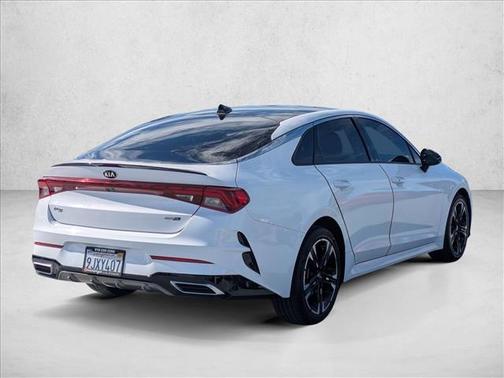 Glacial White Pearl 2021 Kia K5 GT-Line