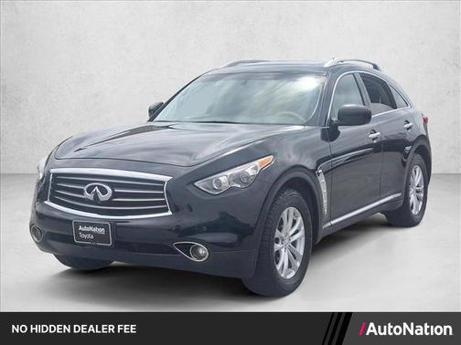 Black Obsidian 2012 INFINITI FX35 Base