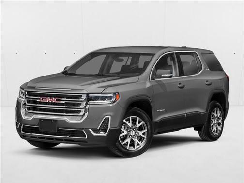 Satin Steel Metallic 2022 GMC Acadia FWD SLE