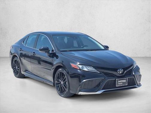 Midnight Black Metallic 2024 Toyota Camry XSE