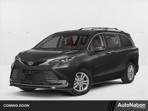 Midnight Black Metallic 2026 Toyota Sienna Platinum
