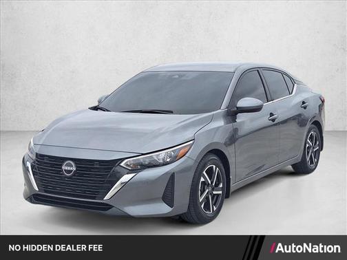 Atlantic Gray Metallic 2024 Nissan Sentra SV