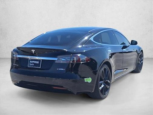 Black 2018 Tesla Model S P100D