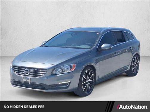 Blue 2017 Volvo V60 T5 Premier