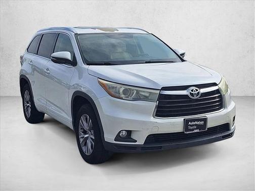Blizzard Pearl 2015 Toyota Highlander XLE
