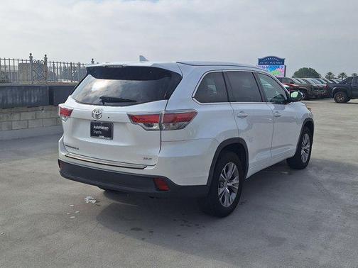 Blizzard Pearl 2015 Toyota Highlander XLE