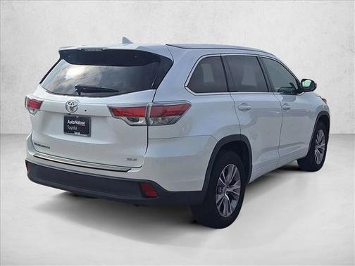 Blizzard Pearl 2015 Toyota Highlander XLE