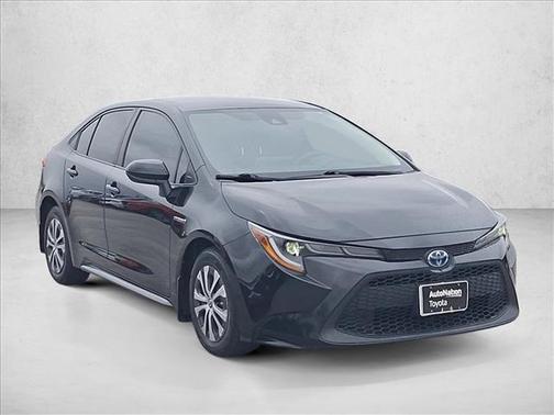 Black Sand Pearl 2021 Toyota Corolla Hybrid LE