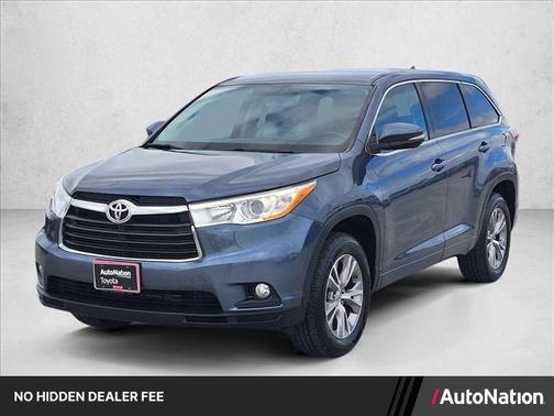 Silver/Gray 2014 Toyota Highlander LE Plus