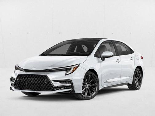 Wind Chill Pearl/Midnight Black Metallic 2026 Toyota Corolla XSE