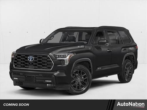 Midnight Black Metallic 2026 Toyota Sequoia Platinum