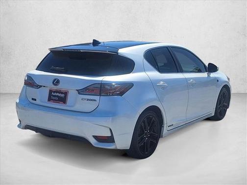 White 2017 Lexus CT 200h Base