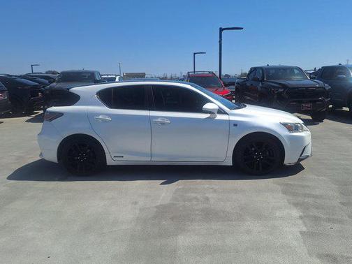 White 2017 Lexus CT 200h Base