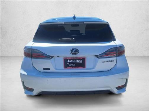 White 2017 Lexus CT 200h Base
