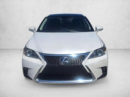 White 2017 Lexus CT 200h Base