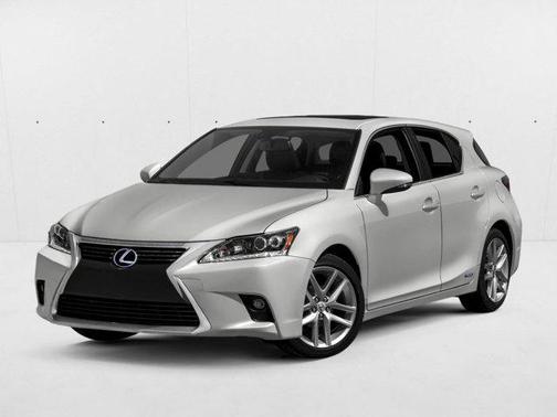 White 2017 Lexus CT 200h Base