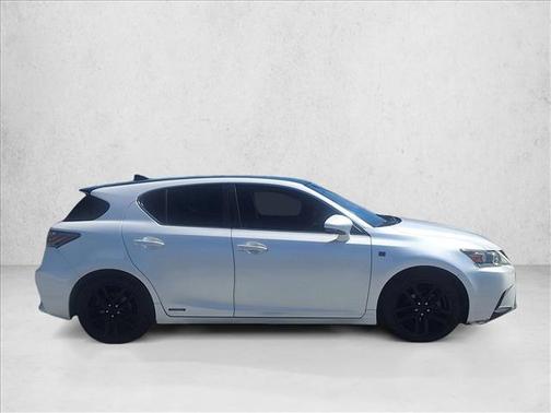 White 2017 Lexus CT 200h Base