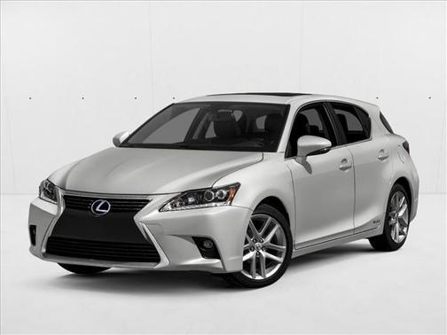 White 2017 Lexus CT 200h Base