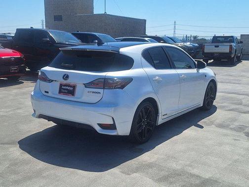 White 2017 Lexus CT 200h Base