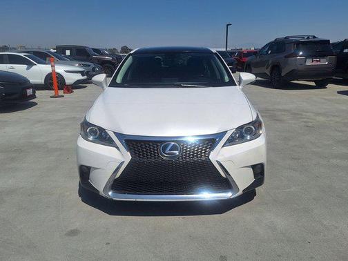 White 2017 Lexus CT 200h Base
