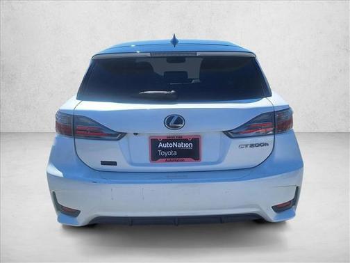 White 2017 Lexus CT 200h Base