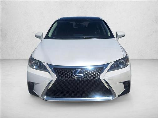 White 2017 Lexus CT 200h Base