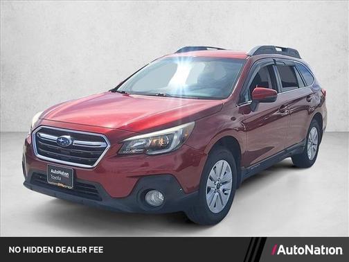 Crimson Red Pearl 2018 Subaru Outback 2.5i Premium