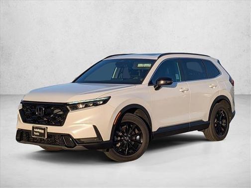 Platinum White Pearl 2024 Honda CR-V Hybrid Sport AWD