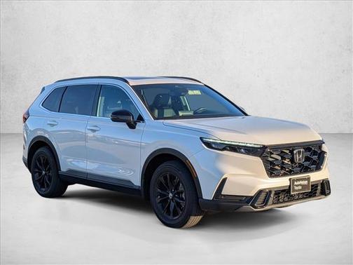 Platinum White Pearl 2024 Honda CR-V Hybrid Sport AWD