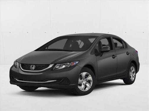 Alabaster Silver Metallic 2013 Honda Civic LX