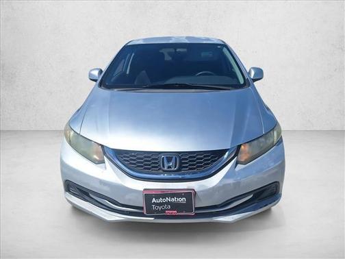 Alabaster Silver Metallic 2013 Honda Civic LX