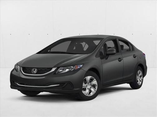 Alabaster Silver Metallic 2013 Honda Civic LX